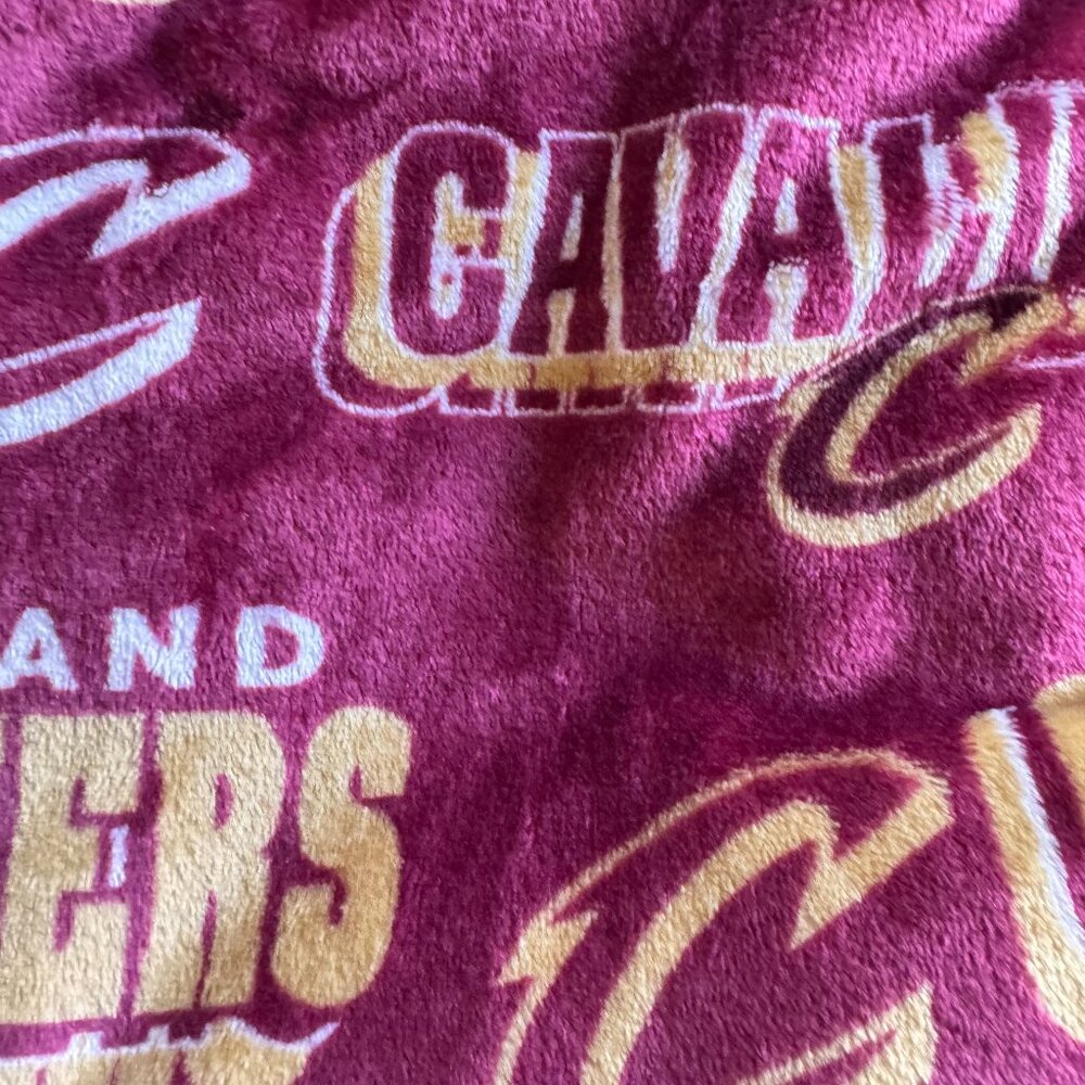 NBA Bottom Drawers Clevelad Cavaliers Fleece Drawstring Pants with Pockets NWT!